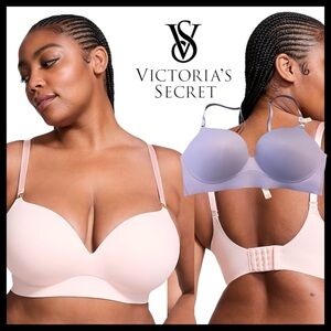 NWT Victoria's Secret Lavender Dream Angels Non Wire Padded Push Up Bra (38D)